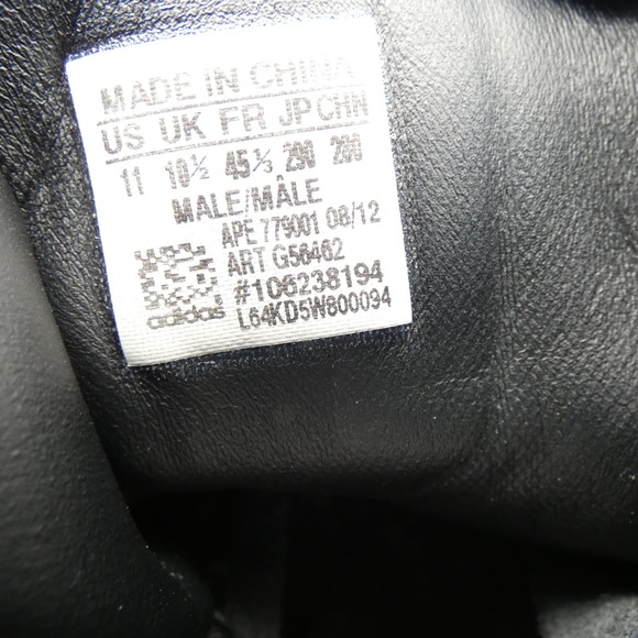 Adidas Jake Blauvelt G56462 Mens US 11 Ankle Boots Black Pink Leather Round Toe - Picture 9 of 10